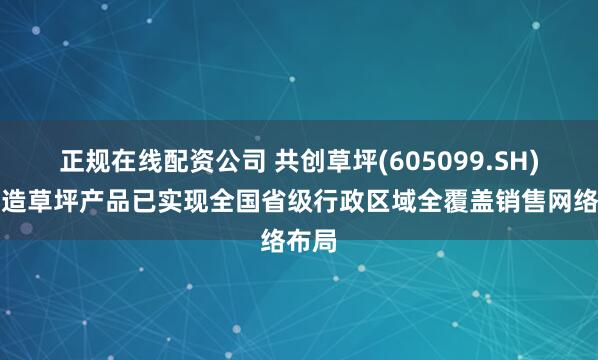 正规在线配资公司 共创草坪(605099.SH)：人造草坪产品已实现全国省级行政区域全覆盖销售网络布局