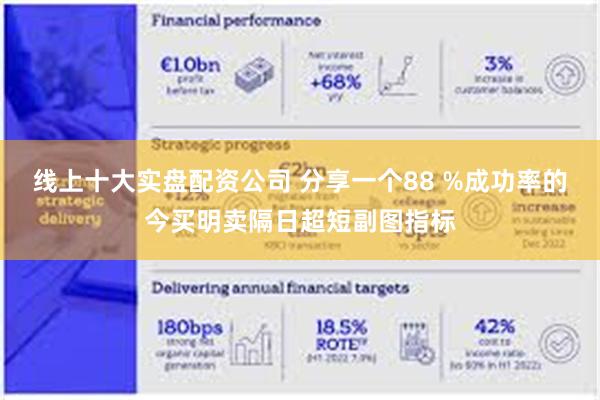 线上十大实盘配资公司 分享一个88 %成功率的今买明卖隔日超短副图指标