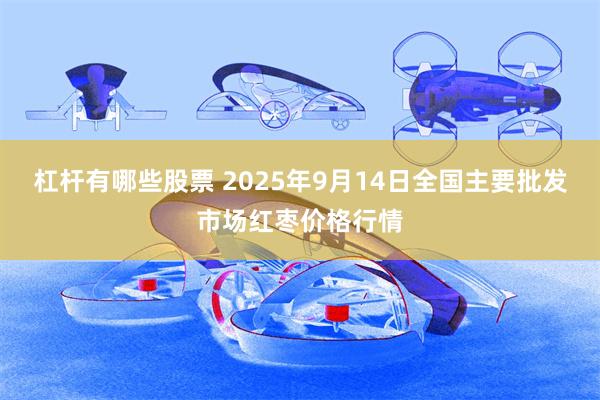 杠杆有哪些股票 2025年9月14日全国主要批发市场红枣价格行情