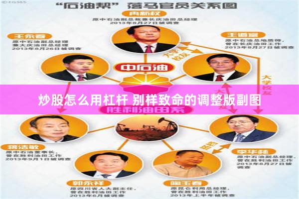 炒股怎么用杠杆 别样致命的调整版副图