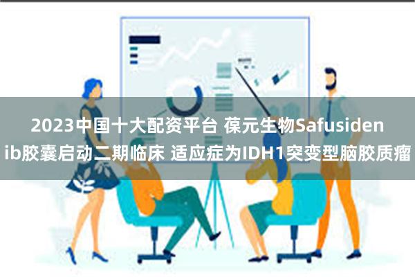 2023中国十大配资平台 葆元生物Safusidenib胶囊启动二期临床 适应症为IDH1突变型脑胶质瘤
